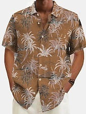 3D Digital Printing Short-sleeved Shirt For Men