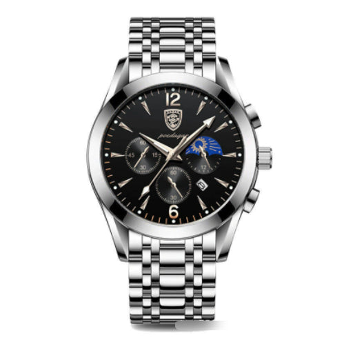 Men's Quartz Waterproof Luminous Belt Watch