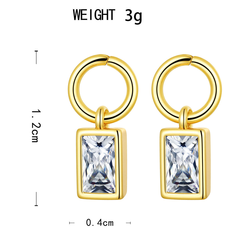 Golden Copper Earrings Fashionable And Luxe On A Budget