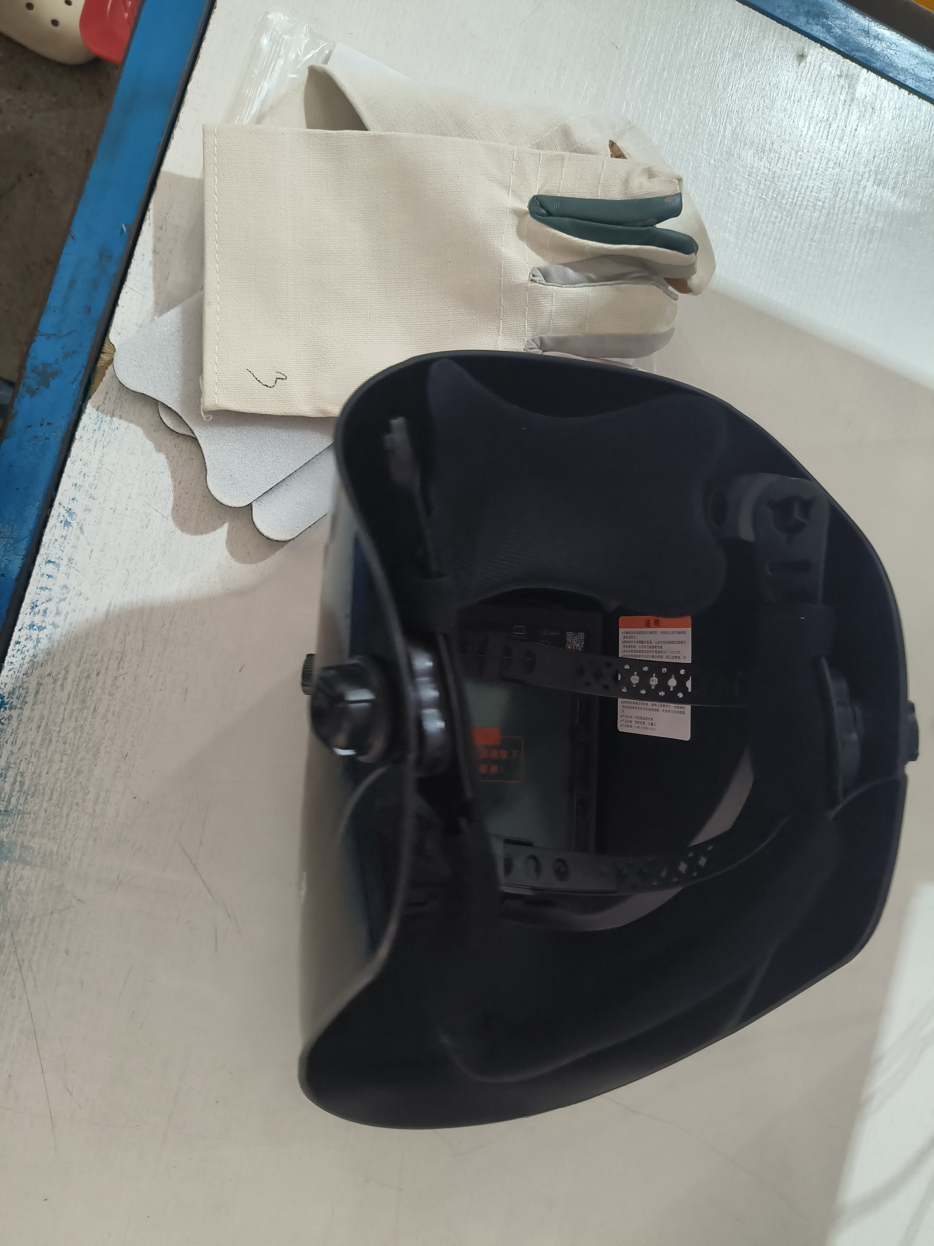 Face protection tools for welders